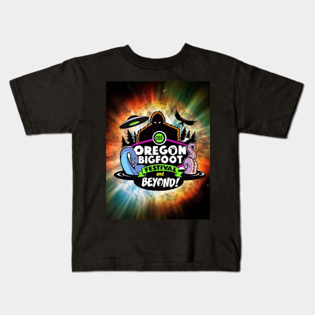 Supernova OBF Kids T-Shirt by OregonBigfoot